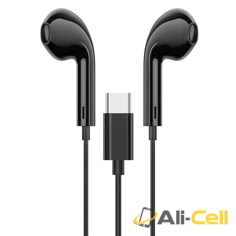 Wired earphones for Type-C “M80 Original series” with mic (set 20pcs) (M80 Type C Set White) — 3
