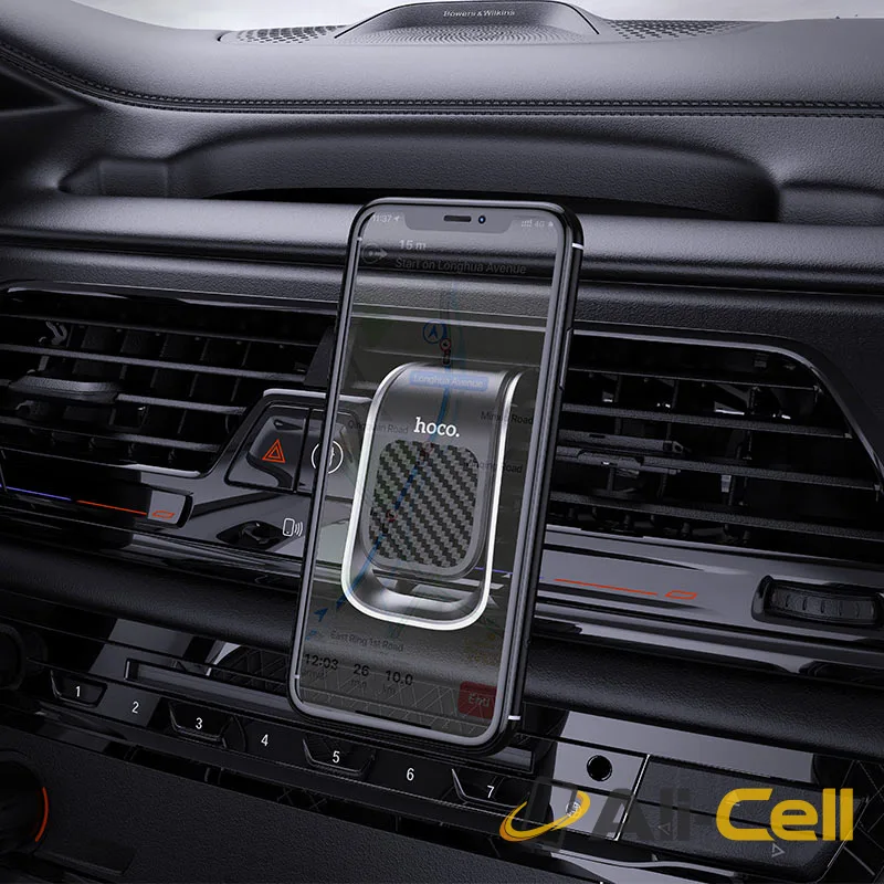 Car holder “CA74 Universe” magnetic for air outlet (Ca74 Black Silver) — 4