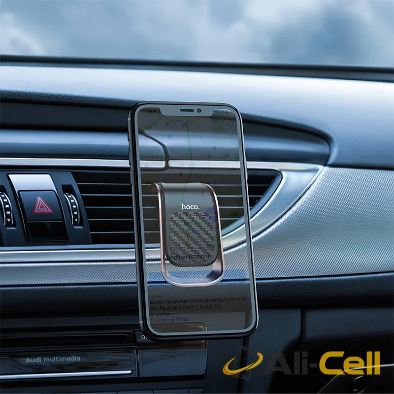 Car holder “CA74 Universe” magnetic for air outlet (Ca74 Black Silver) — 5