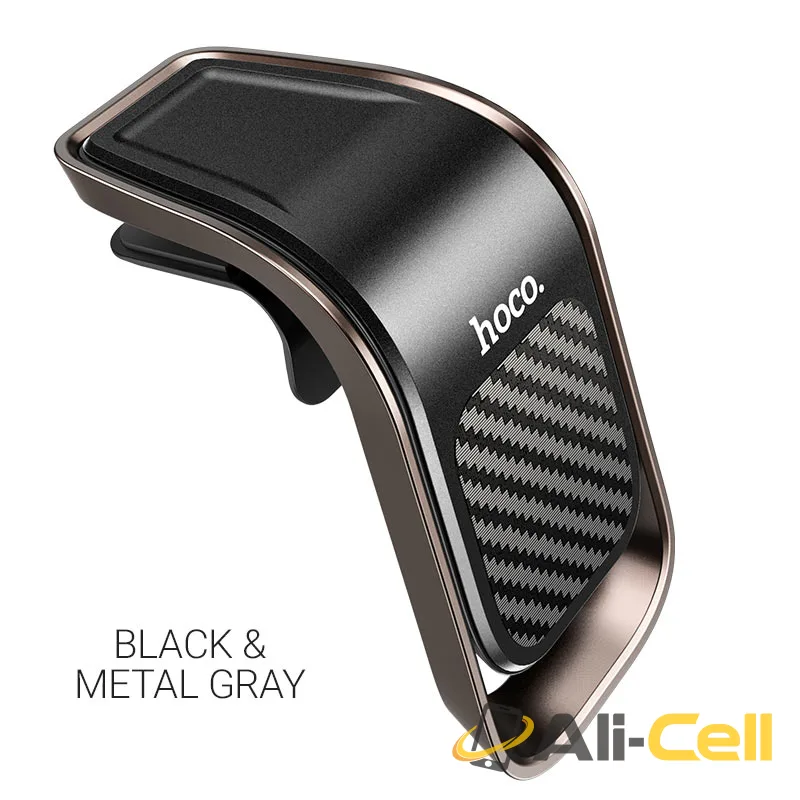 Car holder “CA74 Universe” magnetic for air outlet (Ca74 Black Metal Gray)