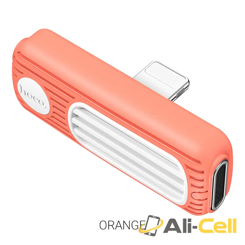 Adapter dual Lightning “LS29” audio converter (Ls29 Orange)
