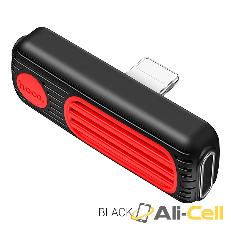 Adapter dual Lightning “LS29” audio converter (Ls29 Black)