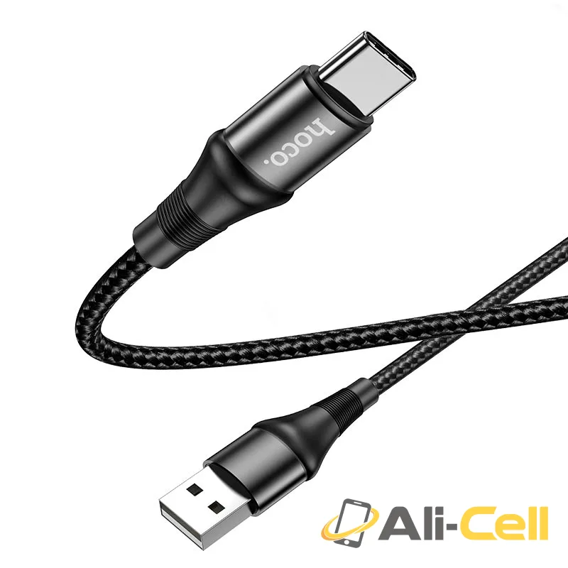 Cable USB to Type-C “X50 Excellent” charging data sync (X50 Type C Black, 1.0m) — 4