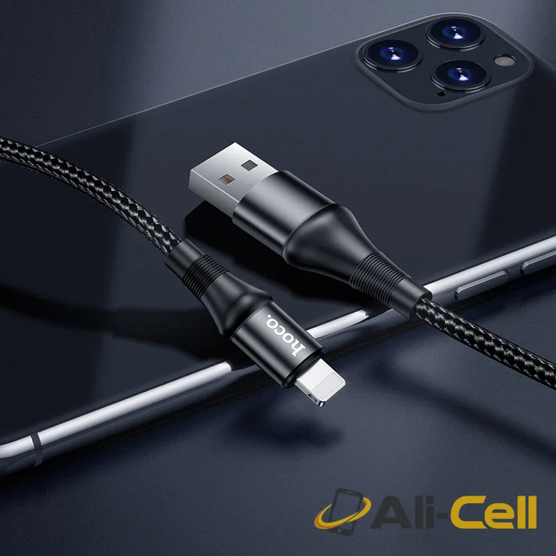 Cable USB to Lightning “X50 Excellent” charging data sync (X50 Lightning Gray, 1.0m) — 6