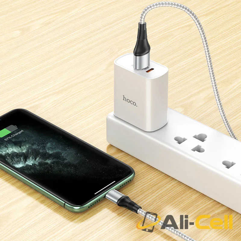 Cable USB to Lightning “X50 Excellent” charging data sync (X50 Lightning Black, 1.0m) — 5