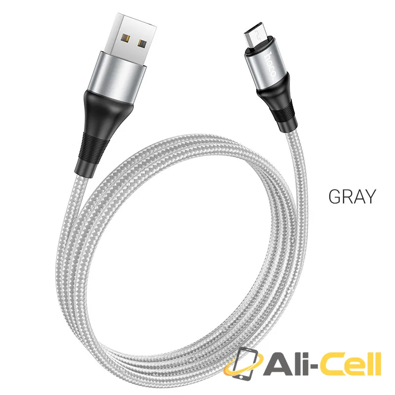 Cable USB to Micro-USB “X50 Excellent” charging data sync (X50 Micro Usb Gray, 1.0m)