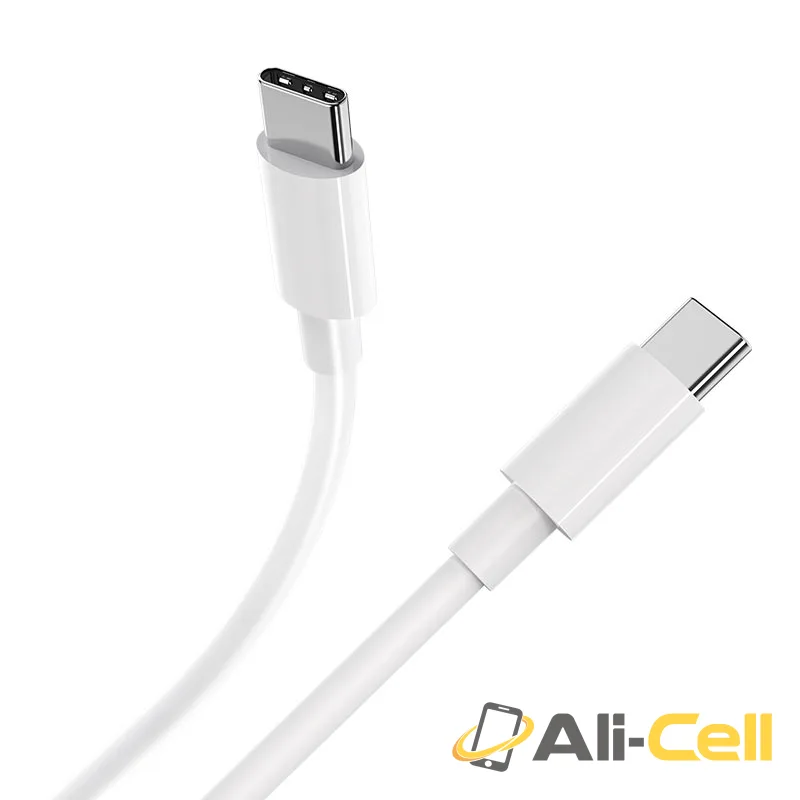 Cable Type-C to Type-C “X51 High-power” 100W charging data sync (X51 100w Type C White, 1.0m) — 2