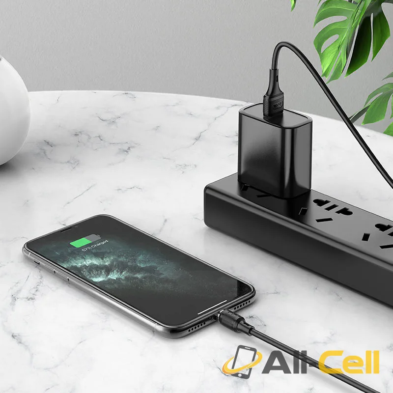 Cable USB to Lightning “X52 Sereno” magnetic charging (X52 Lightning Black, 1.0m) — 5