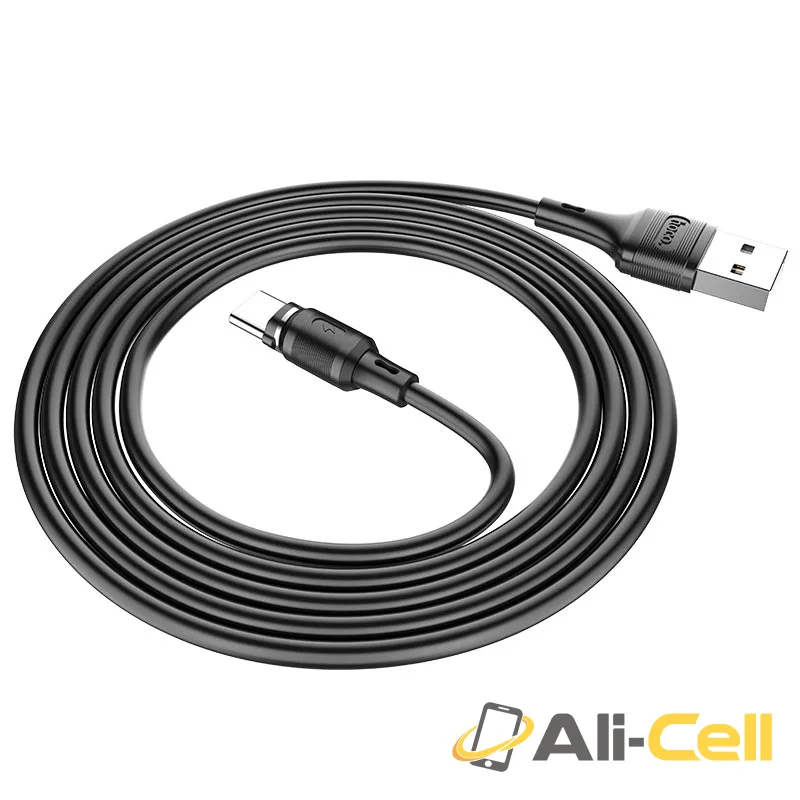 Cable USB to Type-C “X52 Sereno” magnetic charging (X52 Type C Black, 1.0m) — 4