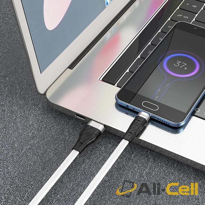 Cable USB to Micro-USB “X53 Angel” charging data sync (X53 Micro Usb White, 1.0m) — 5