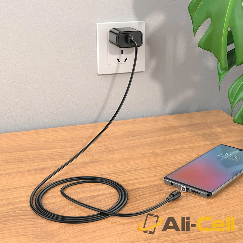 Cable USB to Micro-USB “X52 Sereno” magnetic charging (X52 Micro Usb Black, 1.0m) — 6