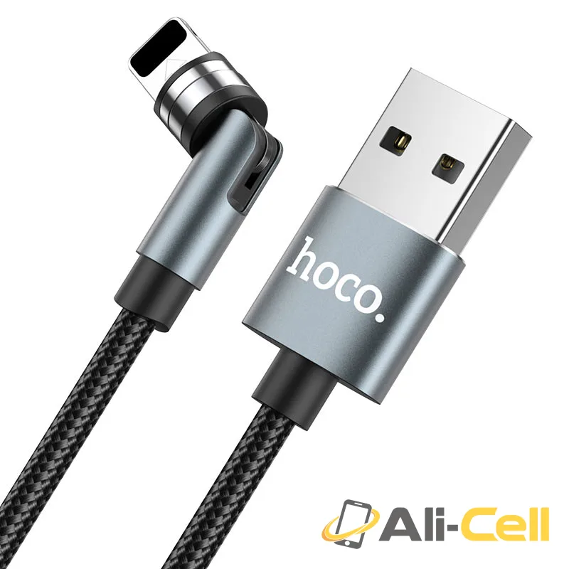 Cable USB to Lightning “U94 Universal” charging (U94 Lightning Black, 1.2m) — 3
