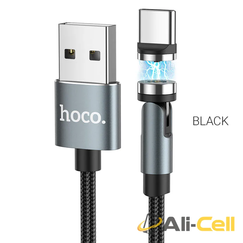 Cable USB to Type-C “U94 Universal” charging (U94 Type C Black, 1.2m)