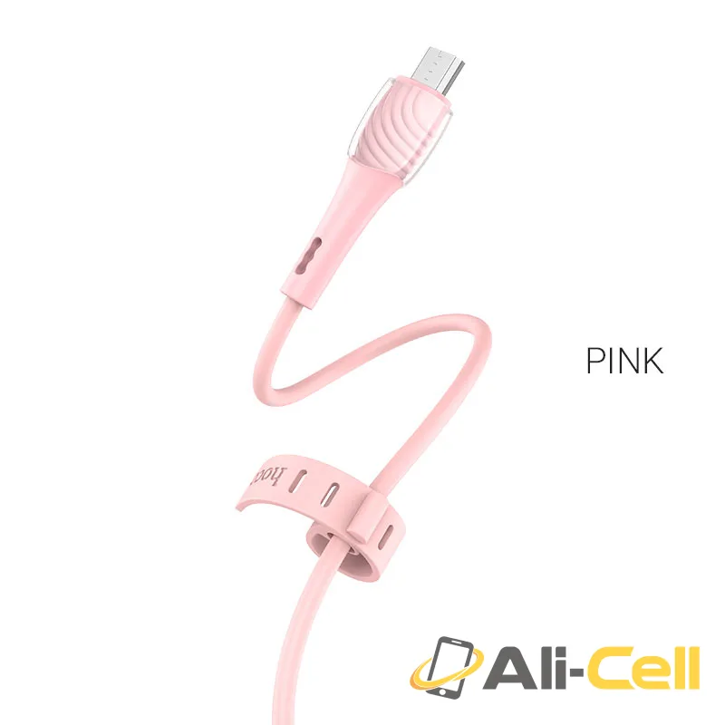 Cable USB to Micro-USB “X49 Beloved” charging data sync (X49 Micro Usb Pink, 1.0m)