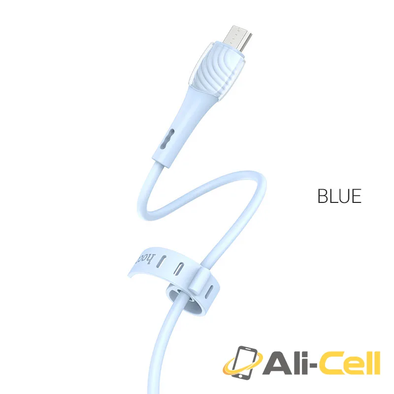Cable USB to Micro-USB “X49 Beloved” charging data sync (X49 Micro Usb Blue, 1.0m)