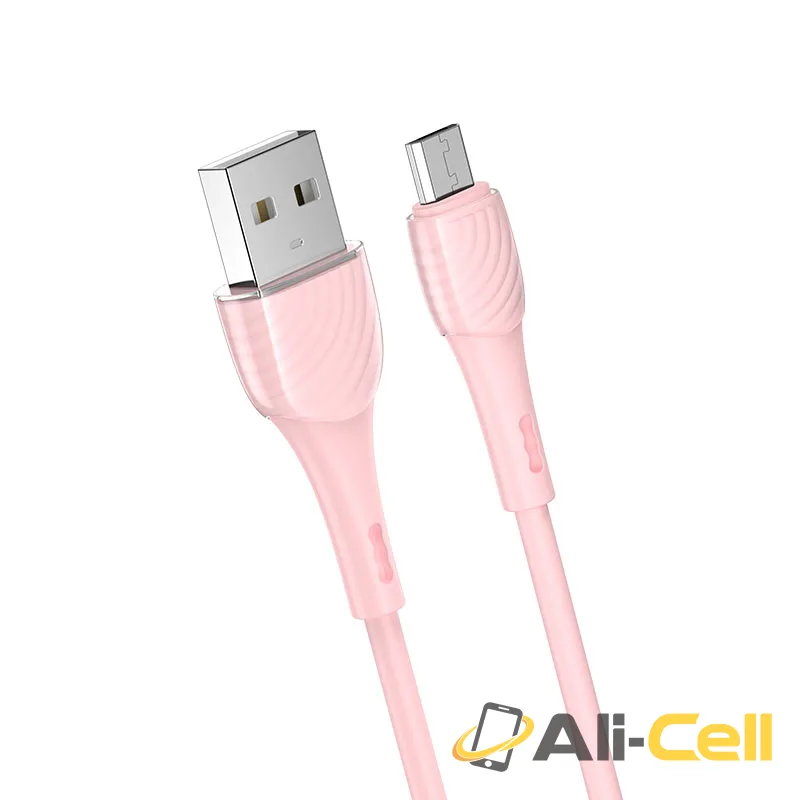 Cable USB to Micro-USB “X49 Beloved” charging data sync (X49 Micro Usb White, 1.0m) — 2