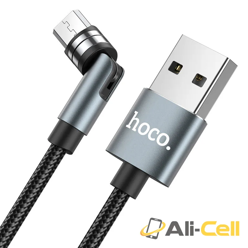 Cable USB to Micro-USB “U94 Universal” charging (U94 Micro Usb Black, 1.2m) — 3