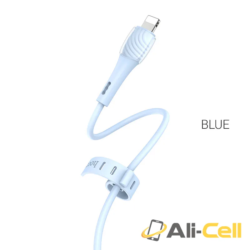Cable USB to Lightning “X49 Beloved” charging data sync (X49 Lightning Blue, 1.0m)