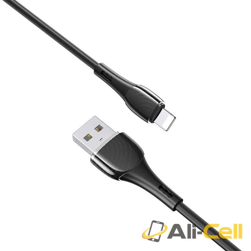 Cable USB to Lightning “X49 Beloved” charging data sync (X49 Lightning Blue, 1.0m) — 2