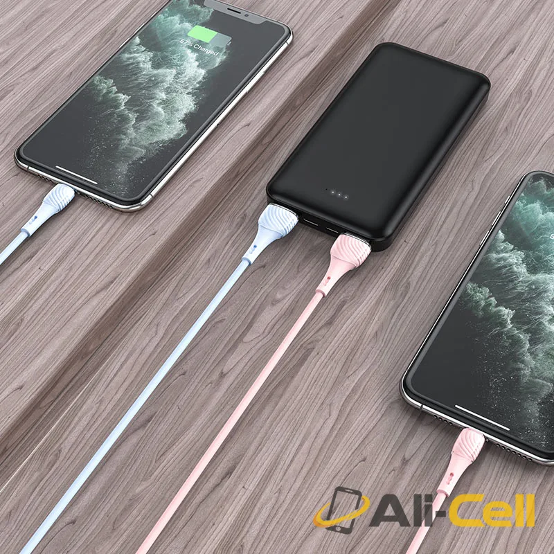 Cable USB to Lightning “X49 Beloved” charging data sync (X49 Lightning Blue, 1.0m) — 5