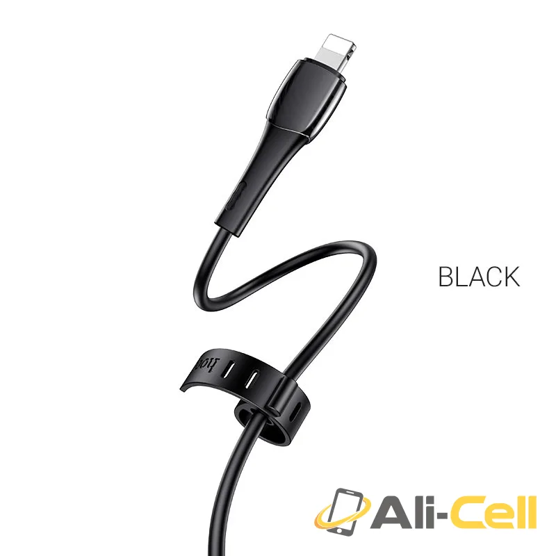 Cable USB to Lightning “X49 Beloved” charging data sync (X49 Lightning Black, 1.0m)