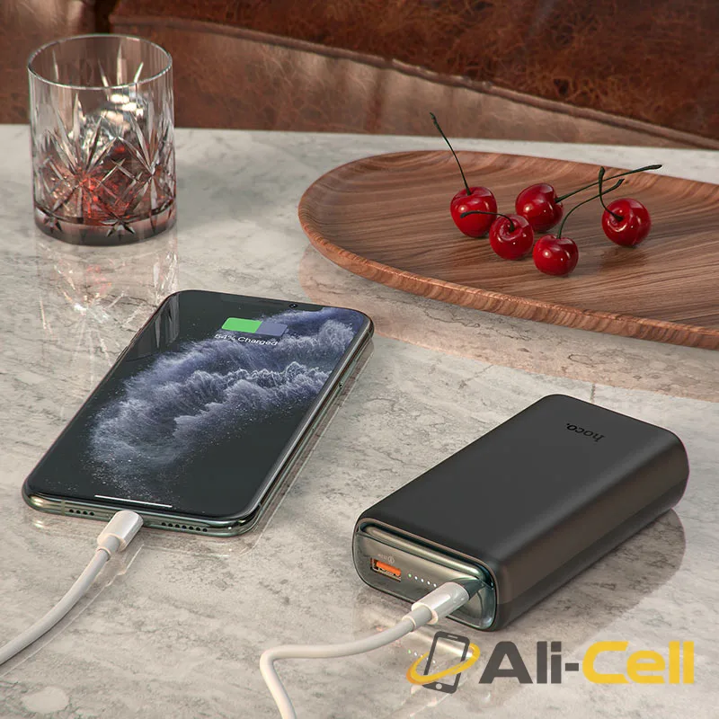 Power bank “Q1A Kraft” PD3.0 + QC3.0 20000mAh (Q1a White) — 6