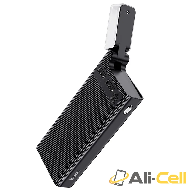 Power bank “J62A Jove” 10000mAh with table lamp (J62a Black) — 2