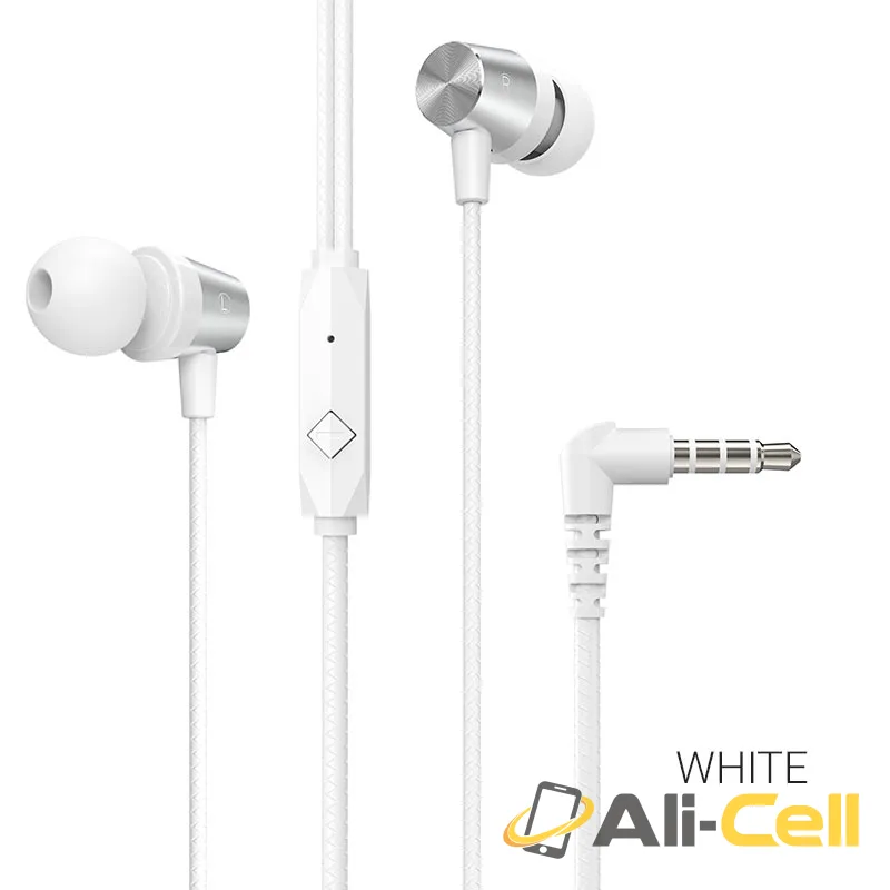 Wired earphones 3.5mm “M79 Cresta” with mic (M79 White)