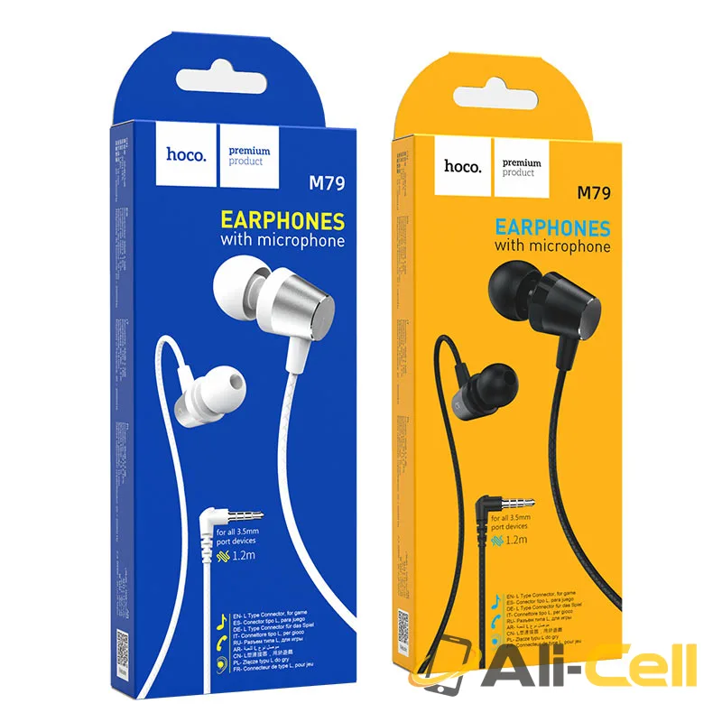 Wired earphones 3.5mm “M79 Cresta” with mic (M79 White) — 7