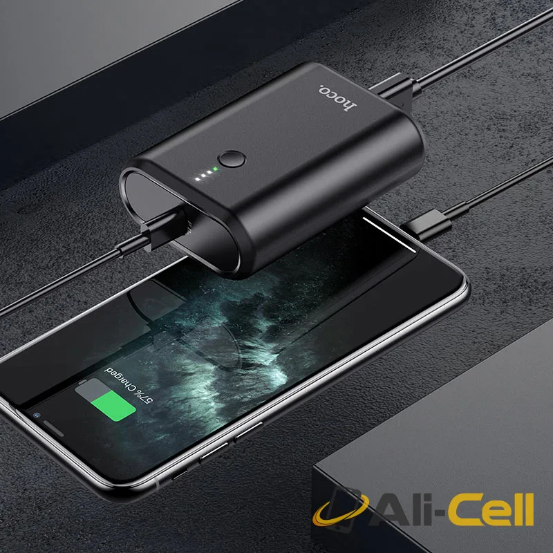 Power bank “Q3 Mayflower” PD20W + QC3.0 10000mAh (Q3 Black) — 5