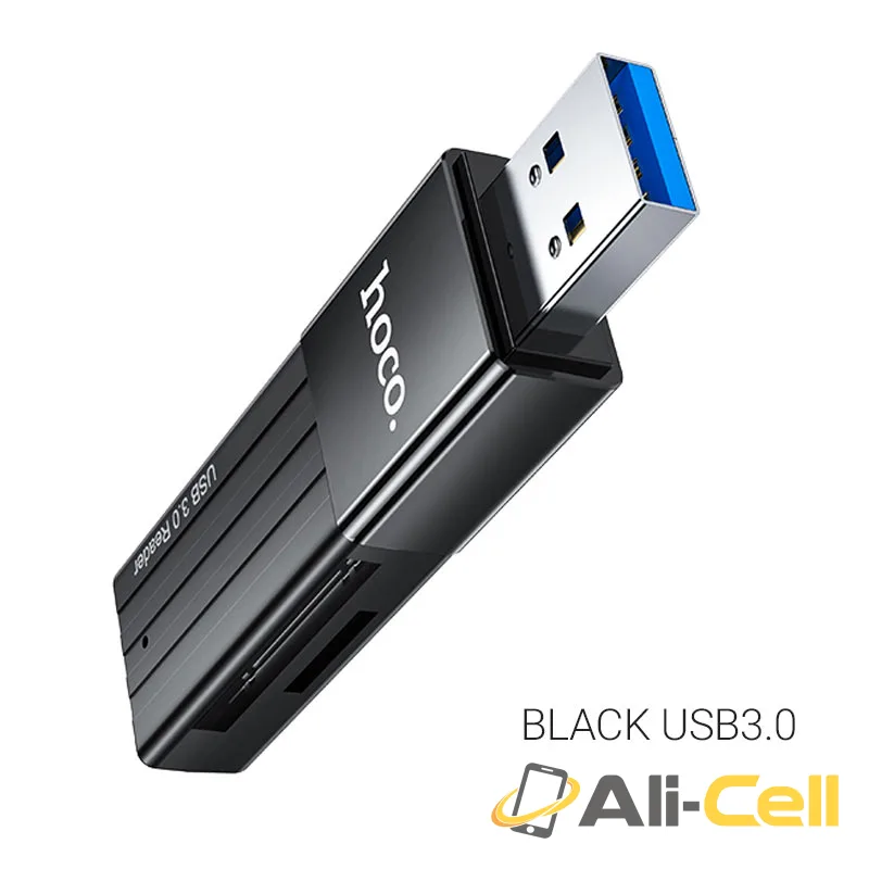 Card reader “HB20 Mindful” 2-in-1 USB2.0 / USB3.0 (Hb20 Usb3 Black)