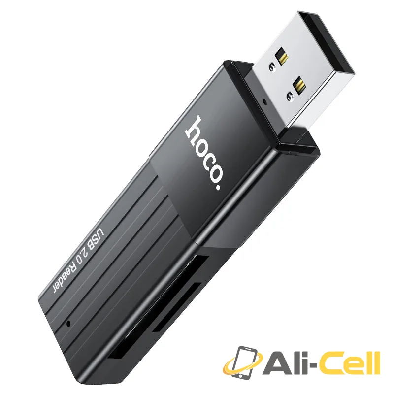 Card reader “HB20 Mindful” 2-in-1 USB2.0 / USB3.0 (Hb20 Usb3 Black) — 2