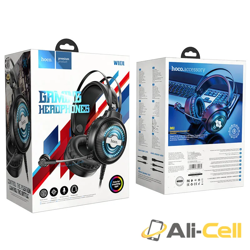 Headphones “W101 Streamer” gaming headset (W101 Black) — 7