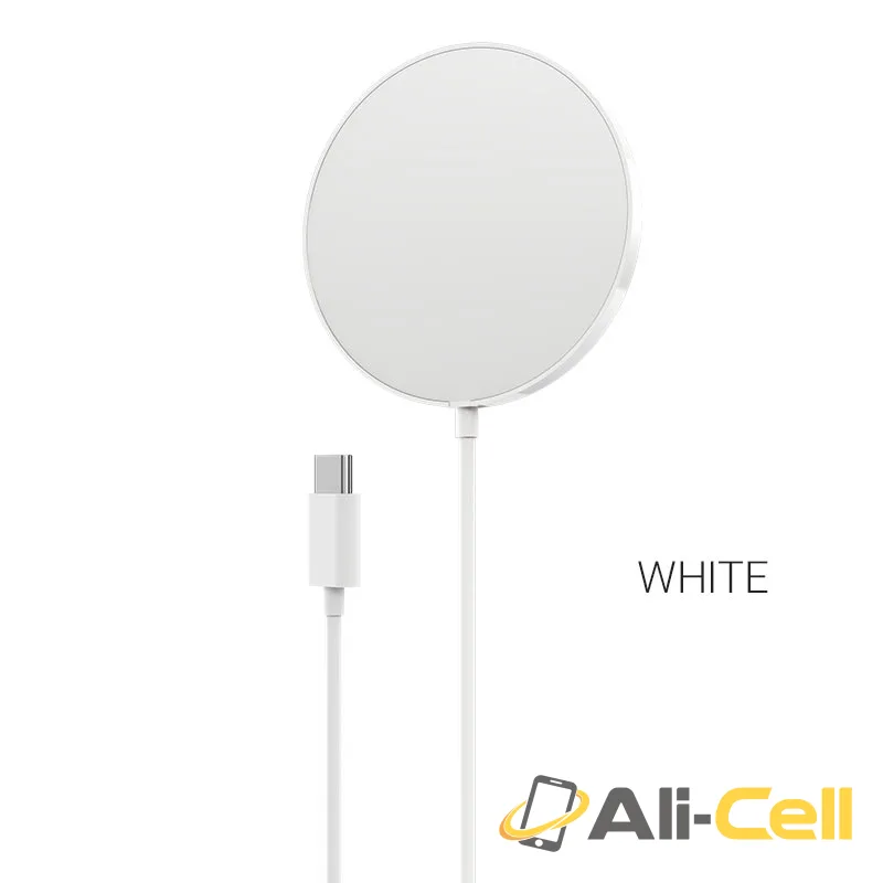 Wireless charger “CW28 Original series” 15W magnetic (Cw28 White)