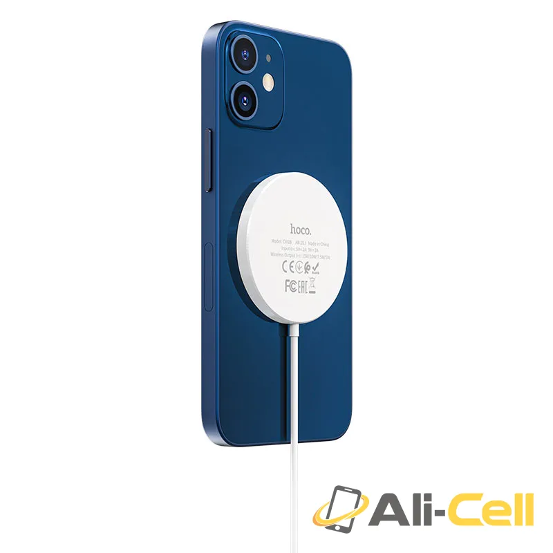 Wireless charger “CW28 Original series” 15W magnetic (Cw28 White) — 3