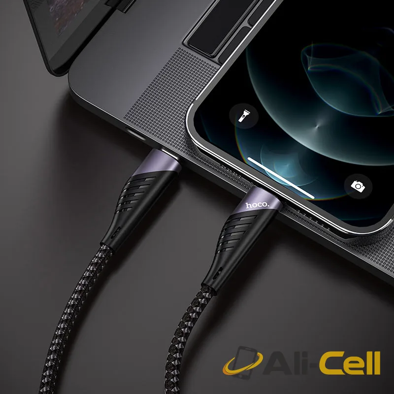 Cable Type-C to Lightning “U95 Freeway” PD charging data sync (U95 Pd Type C To Lightning Black, 1.2m) — 5
