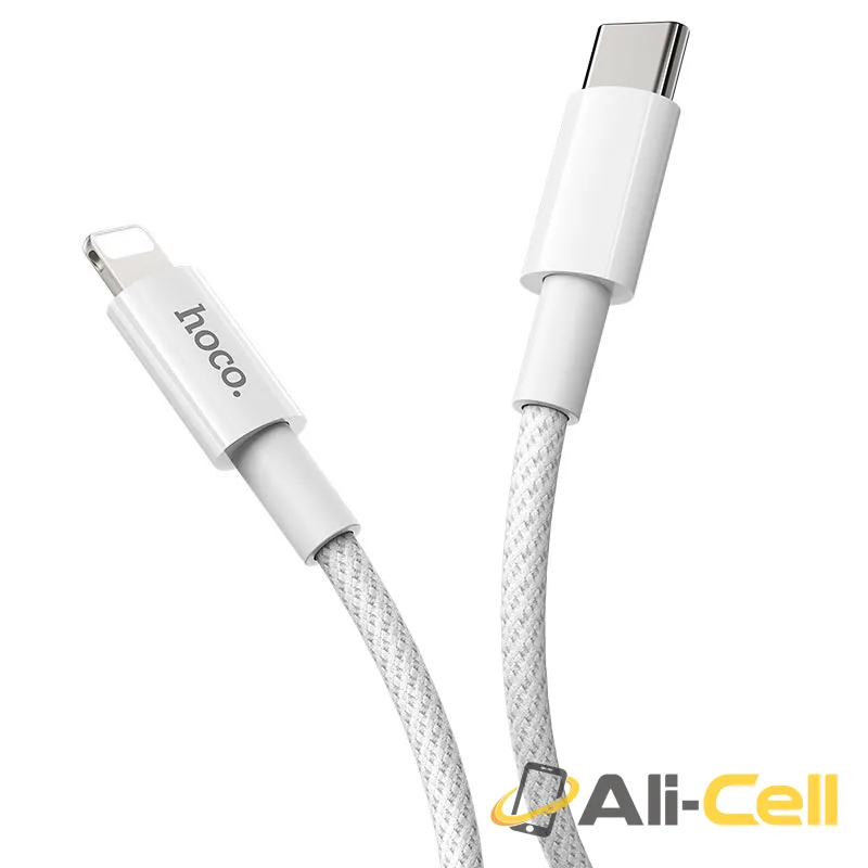 Cable Type-C to Lightning “X56 New original” PD (X56 Pd Type C To Lightning White, 1.0m) — 3