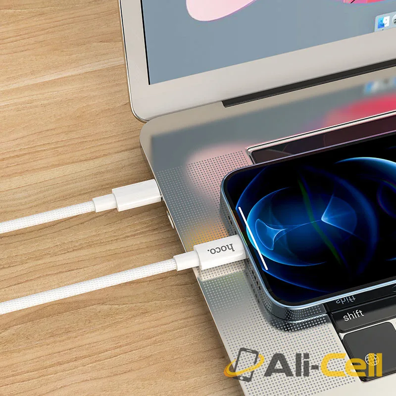 Cable Type-C to Lightning “X56 New original” PD (X56 Pd Type C To Lightning White, 1.0m) — 6