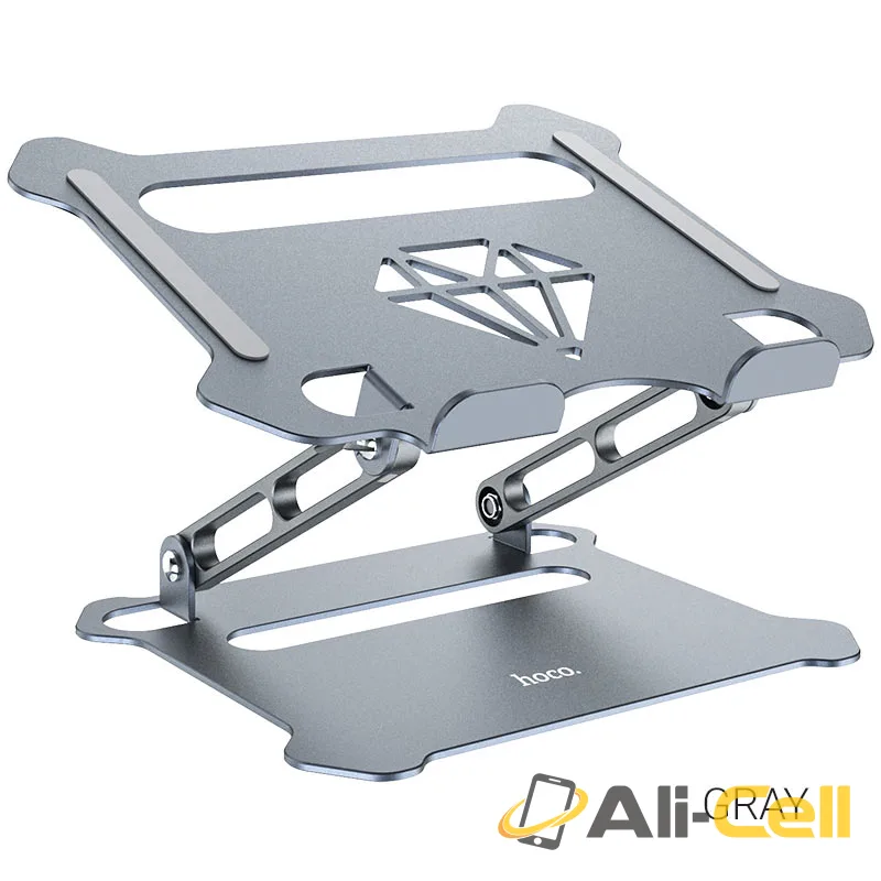 Tabletop stand “PH38 Diamond” folding for laptops (Ph38 Gray)