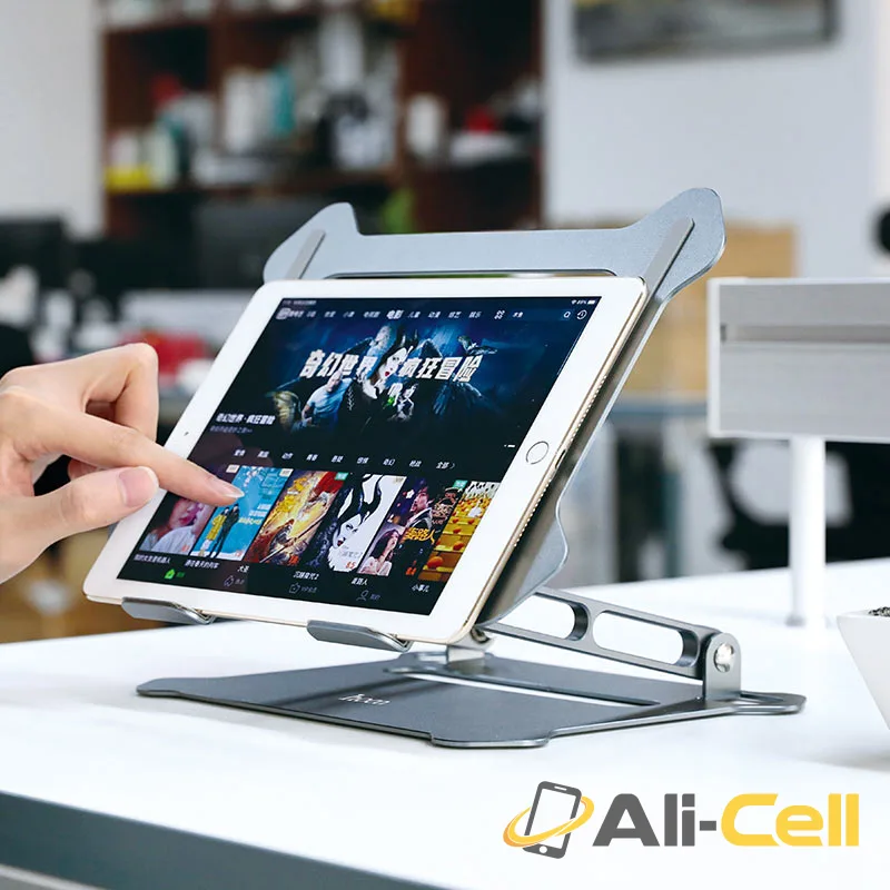 Tabletop stand “PH38 Diamond” folding for laptops (Ph38 Gray) — 6
