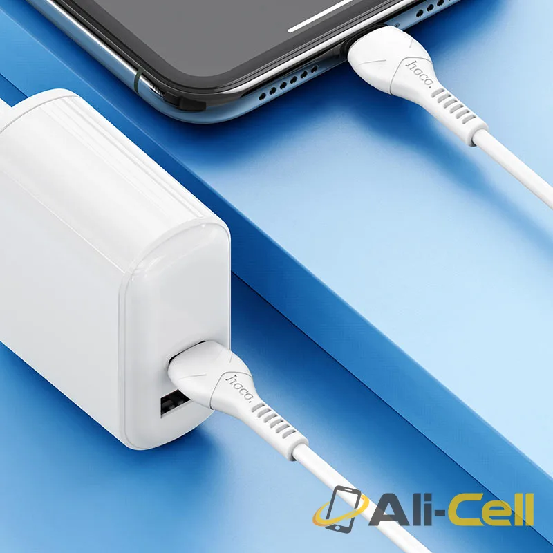 Cable Type-C to Lightning “X55 Trendy” PD charging data sync (X55 Pd Type C To Lightning White, 1.0m) — 6