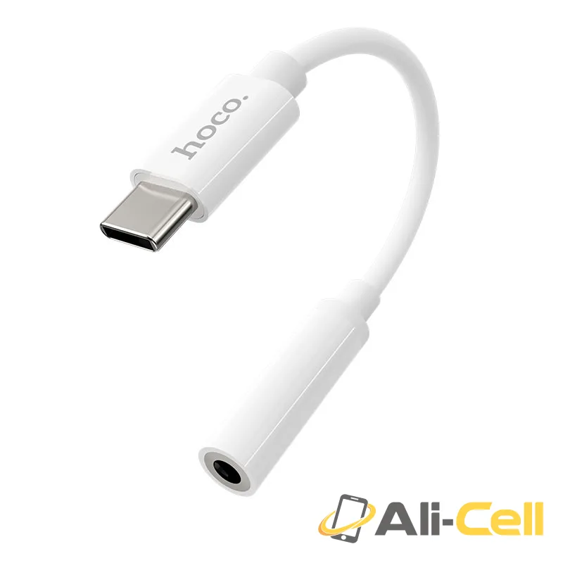 Adapter Type-C to 3.5mm “LS30” audio converter (Ls30 White) — 2