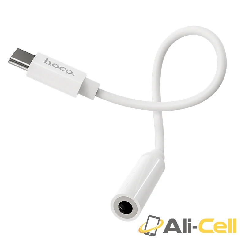 Adapter Type-C to 3.5mm “LS30” audio converter (Ls30 White) — 3