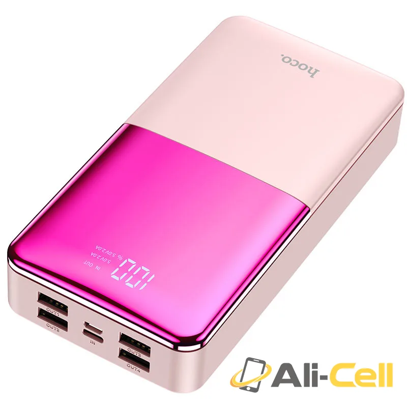Power bank “J42B High power” 30000mAh (J42b Pink) — 3