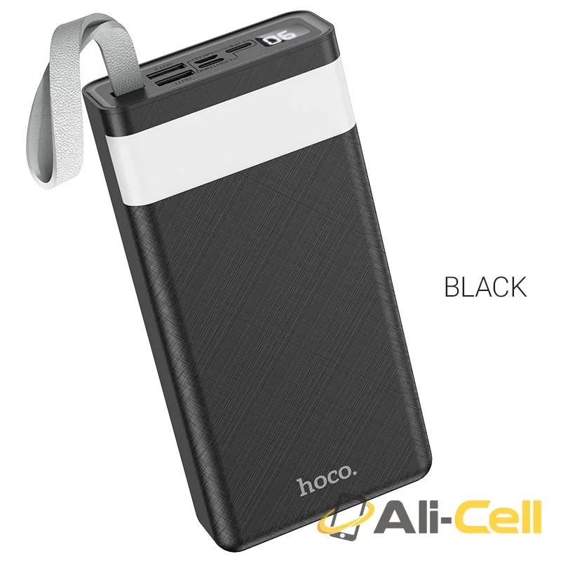 Power bank “J73 Powerful” 30000mAh with table lamp (J73 Black)