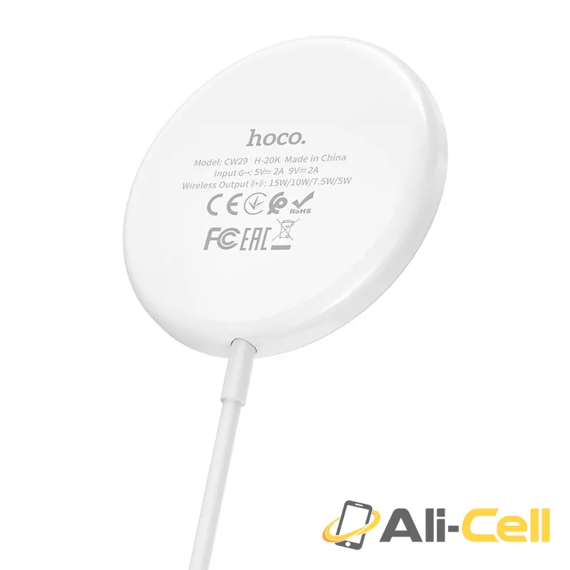 Wireless charger “CW29 Magnetic” 15W (Cw29 White) — 4