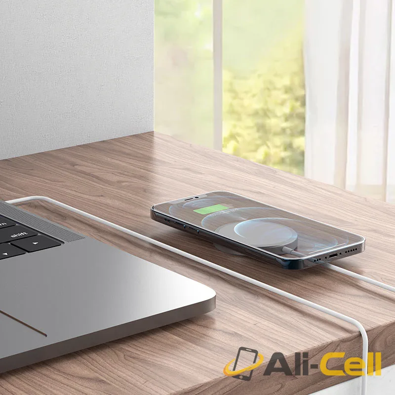 Wireless charger “CW30 Original series” 15W magnetic (Cw30 Silver) — 5
