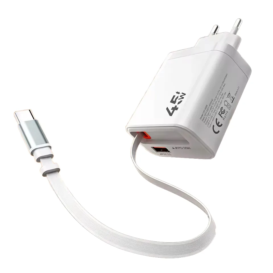 45W QC3.0/PD3.0 OCP/OTP/OVP Fast Charger USB-C