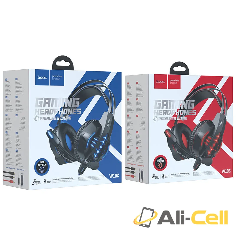 Headphones “W102 Cool tour” gaming headset (W102 Blue) — 7