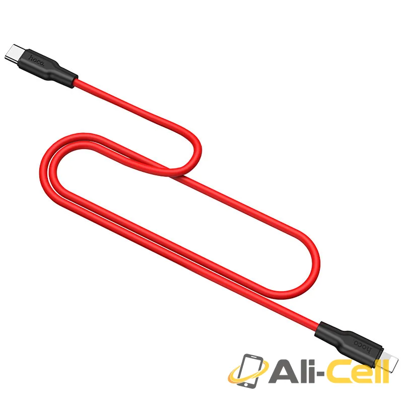 Cable Type-C to Lightning “X21 Plus” PD (X21 Plus Pd Type C Lightning Black White, 1.0m) — 4